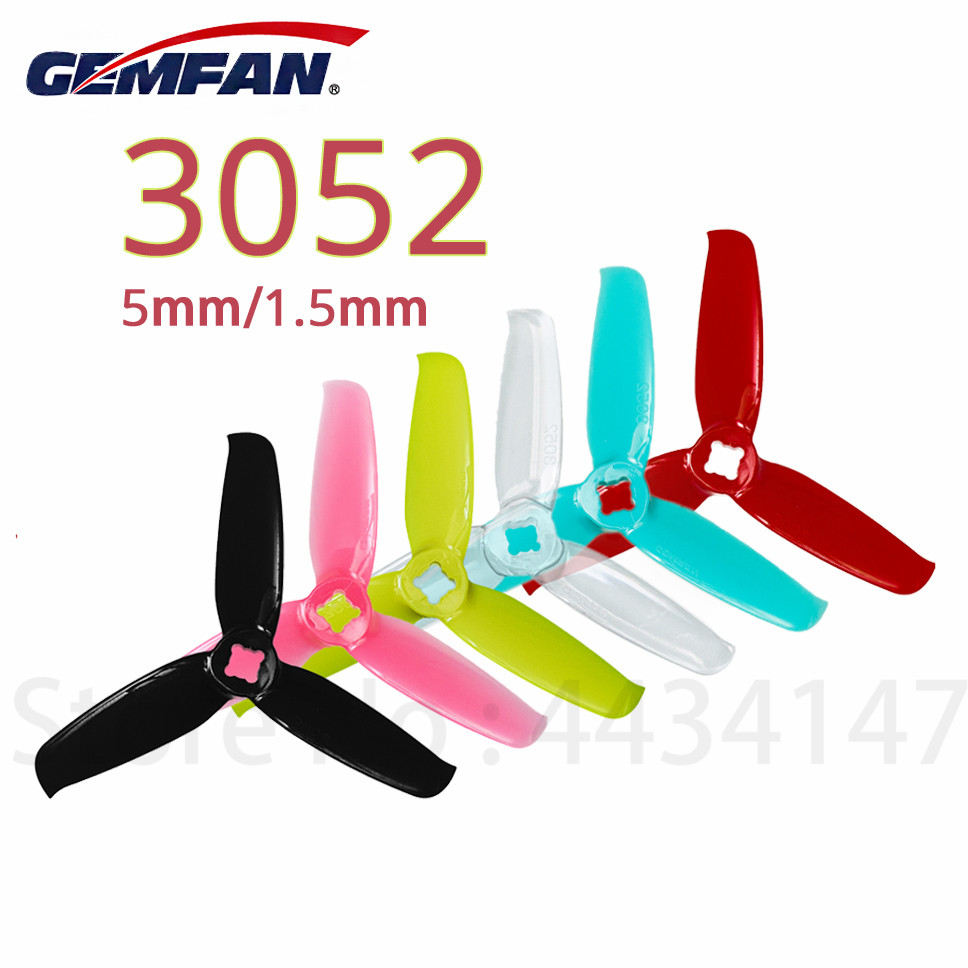 Drone Backpack - Gemfan Flash 3052 1.5mm/5mm 3inch 3-Blade