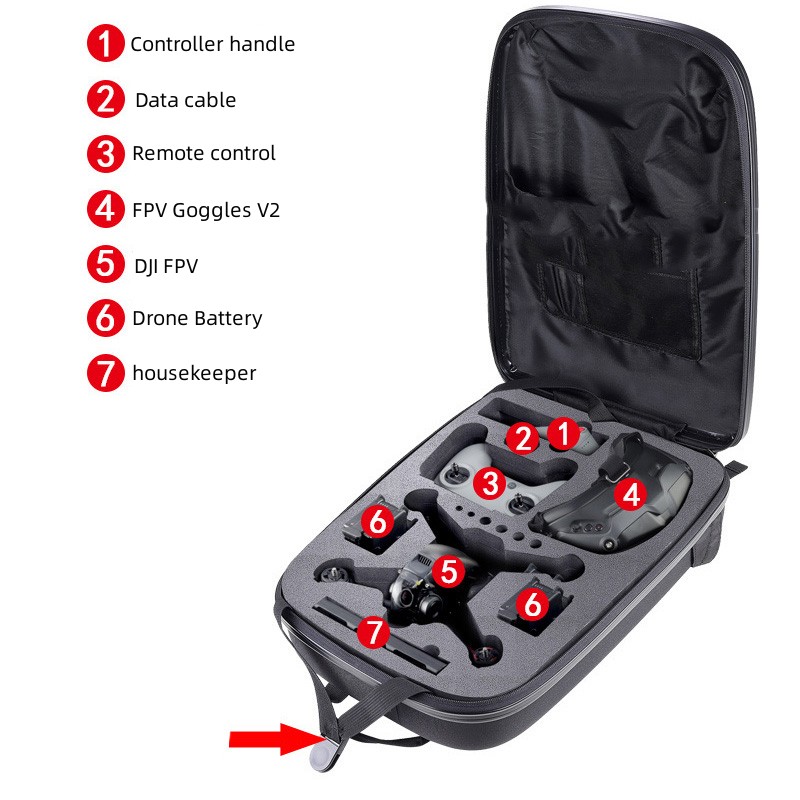 Backpack Hard Case EVA Liner S - огляд і ціна Drone Backpack