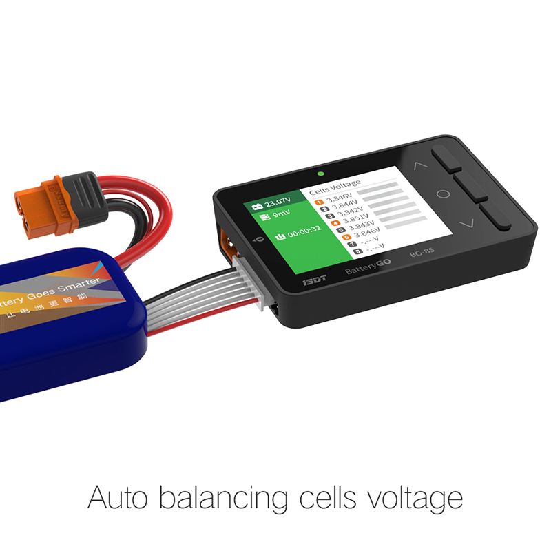 ISDT BG-8S Smart Battery Check - огляд і ціна Drone Power Bank