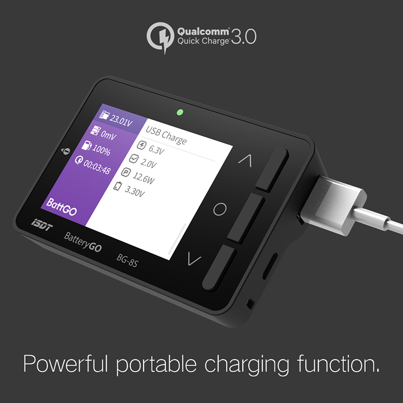 ISDT BG-8S Smart Battery Check - огляд і ціна Drone Power Bank