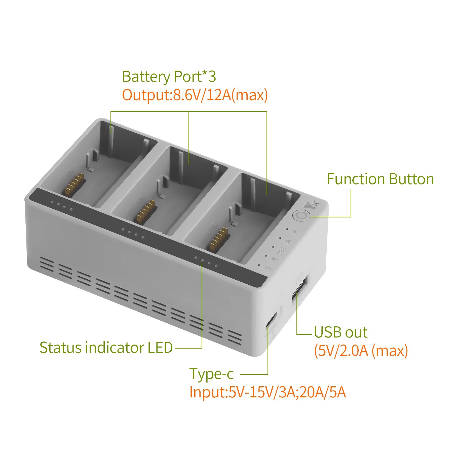 For DJI LITO 1/X1 Drone Batter - огляд і ціна Drone Power Bank