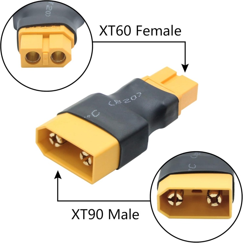 2Pcs/Lot XT90 Male Female to X - огляд і ціна Drone Battery Charger