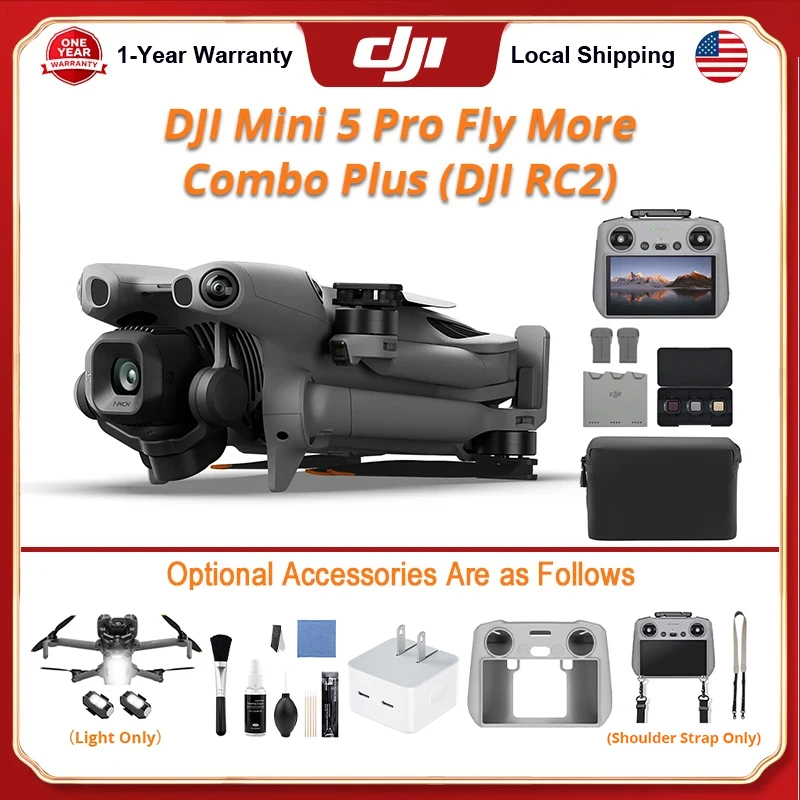 DJI Mini 5 Pro Fly More Combo  - огляд і ціна Drone Strobe Light