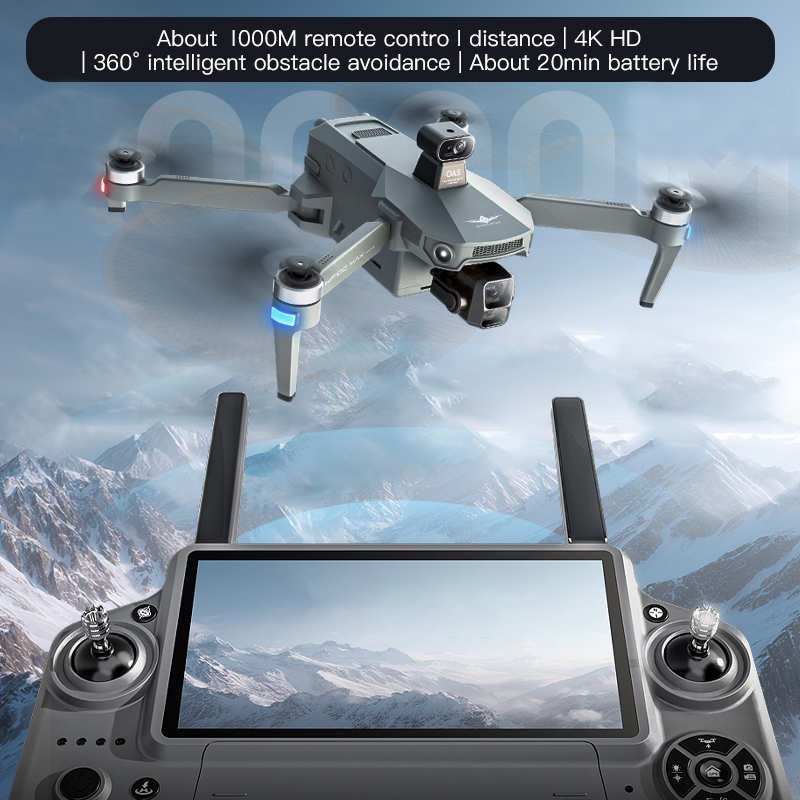 KF100 MAX GPS Drone 4K Camera  - огляд і ціна Drone Controller Screen