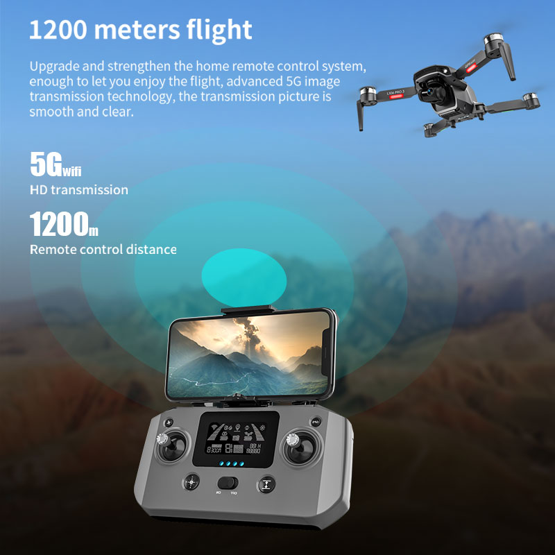 L106 Pro 3 Drone 5G WIFI FPV F - огляд і ціна Drone Battery Charger
