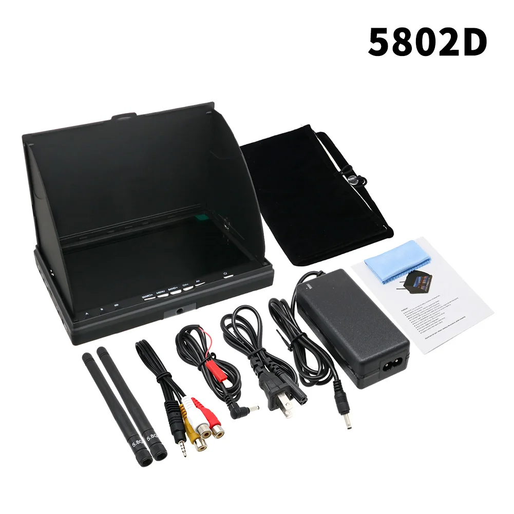 5.8G FPV DVR LS5802D 7 Inch Mo - огляд і ціна Drone Controller Screen