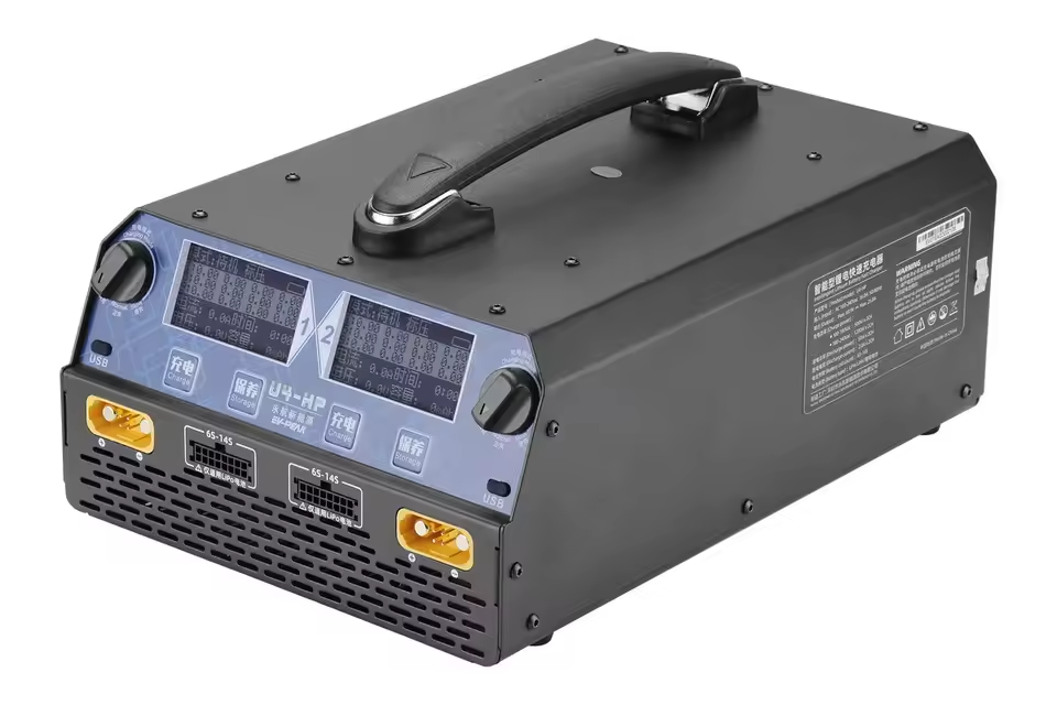 EV-PEAK U4-HP 2400W 25A Dual C - огляд і ціна Drone Battery Charger